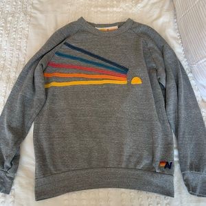 Aviator Nation sunrise sweatshirt size woman's M